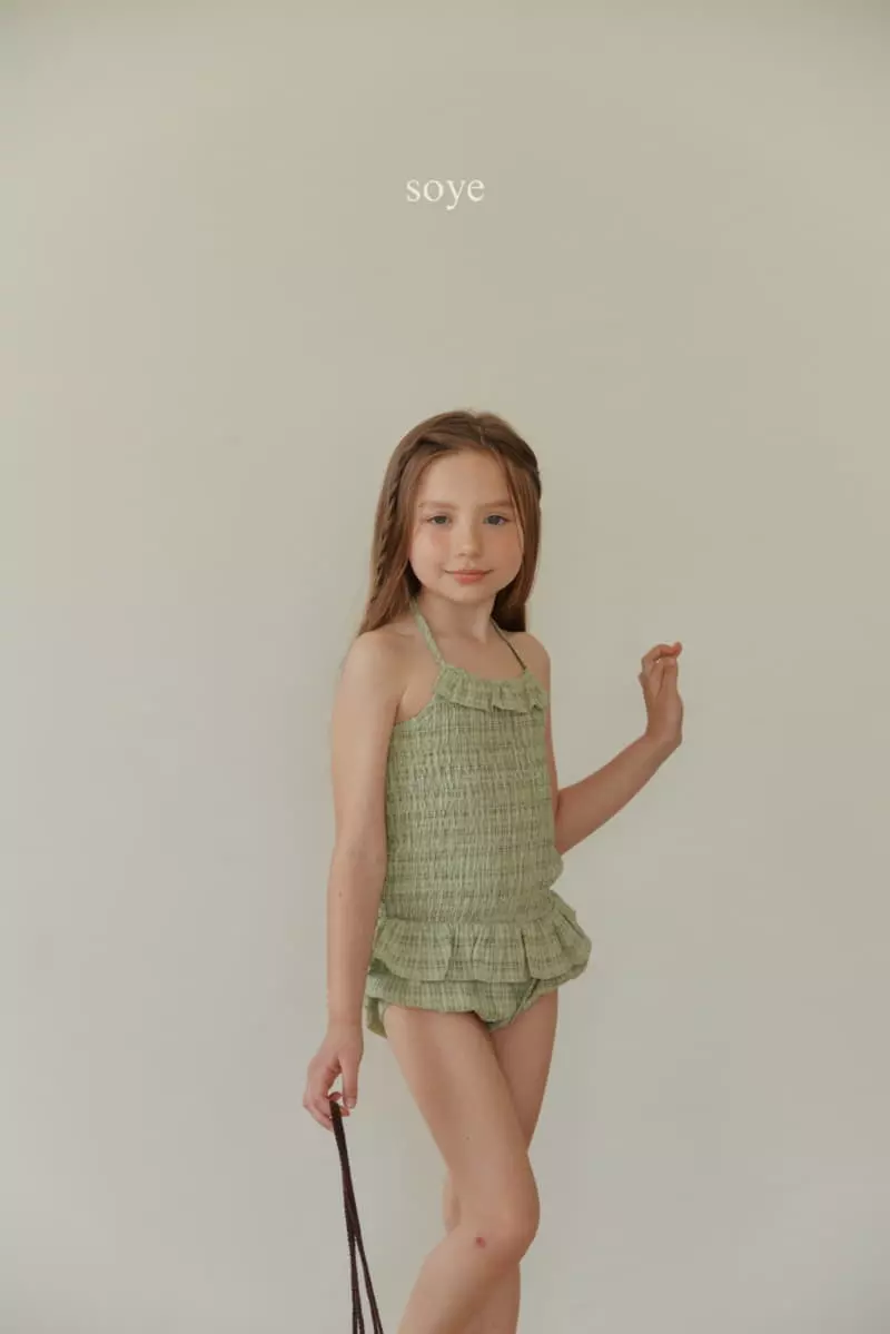 Soye - Korean Children Fashion - #littlefashionista - Jijel Whole Neck Swimwear - 12