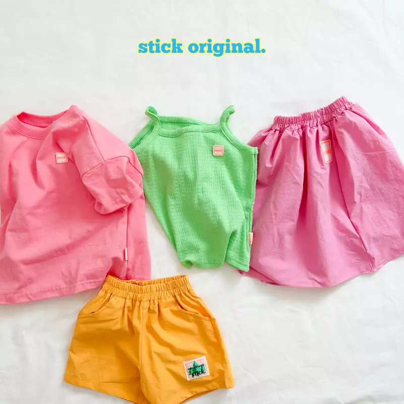 Stick - Korean Children Fashion - #designkidswear - Big Logo Skirt with Mom - 8