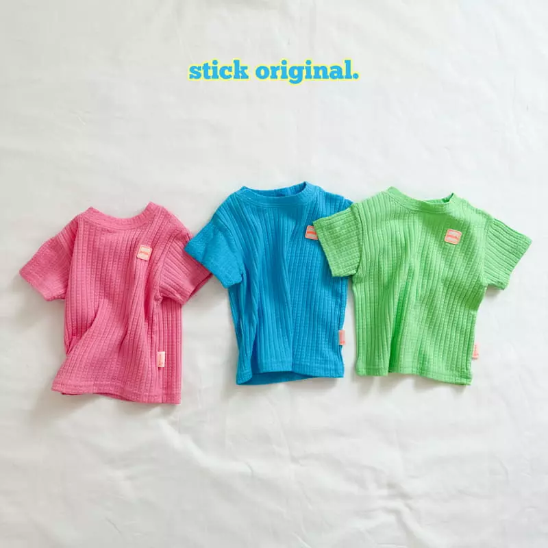 Stick - Korean Children Fashion - #kidsstore - Pompom Tee