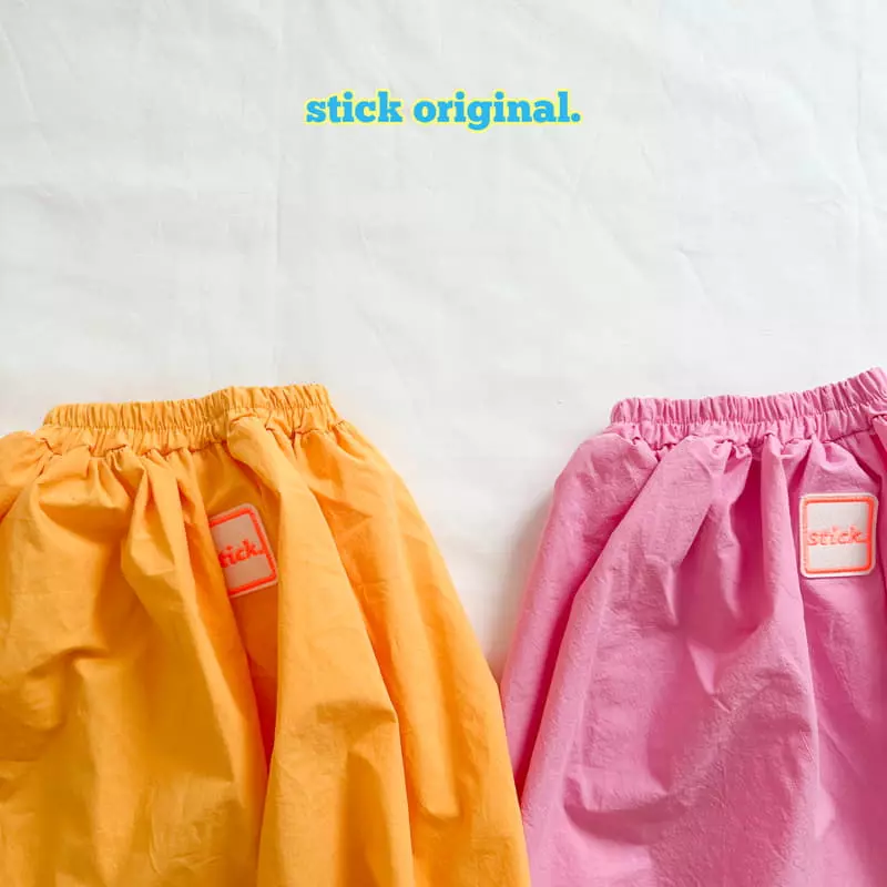 Stick - Korean Children Fashion - #littlefashionista - Big Logo Skirt with Mom