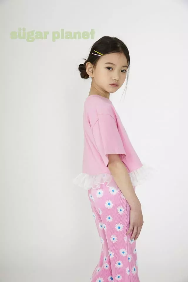 Sugar Planet - Korean Children Fashion - #childrensboutique - SGPT Crop Sha Tee - 8