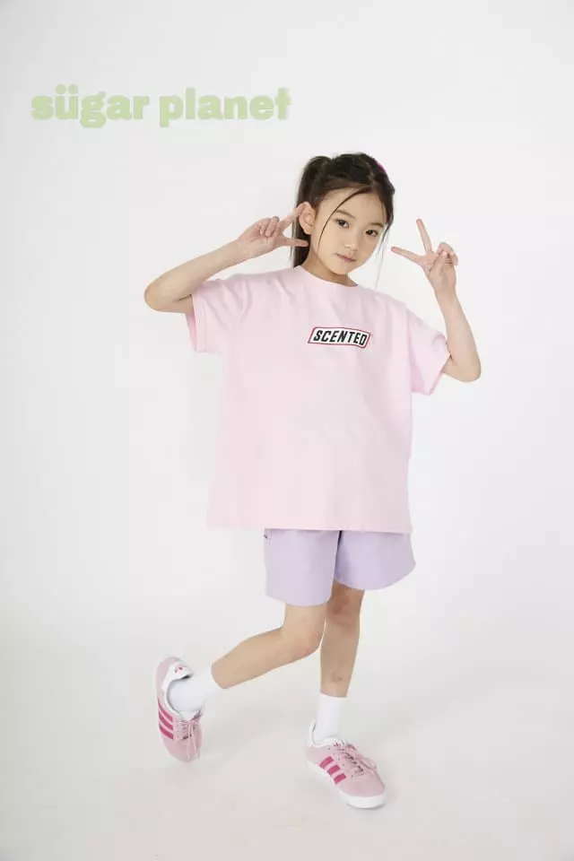 Sugar Planet - Korean Children Fashion - #kidsshorts - Sneaker Tee - 2