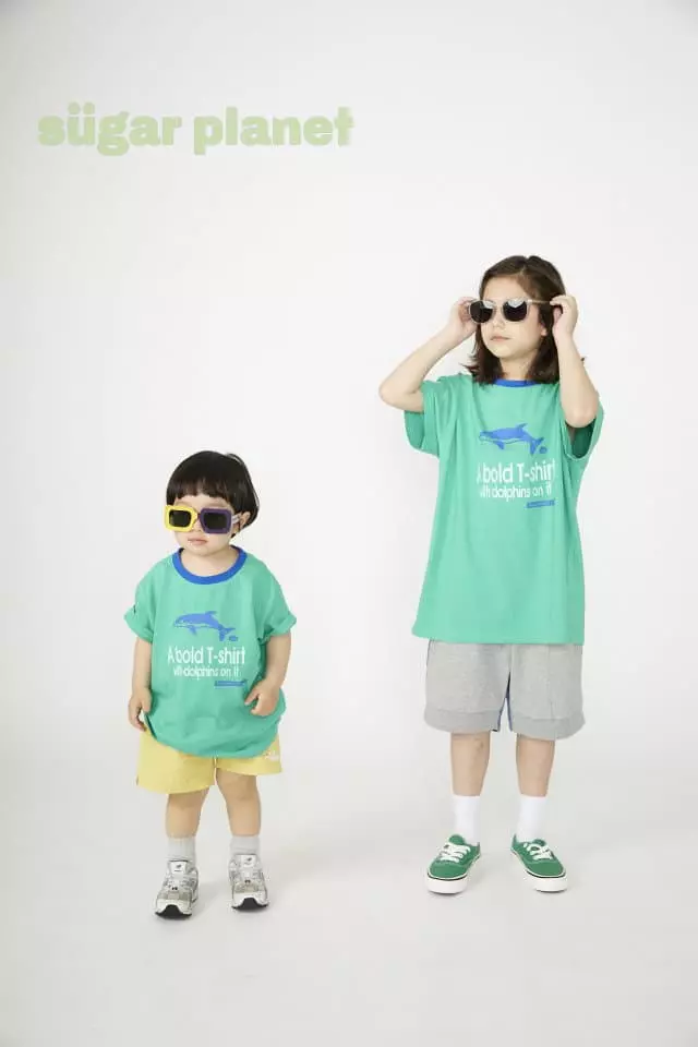 Sugar Planet - Korean Children Fashion - #kidsstore - Dolphine Tee with Mom - 10