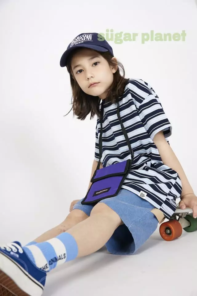 Sugar Planet - Korean Children Fashion - #magicofchildhood - Stripes Tee - 12