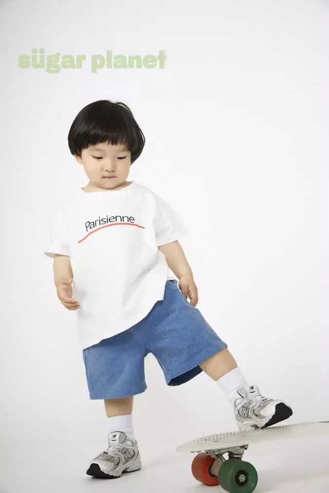 Sugar Planet - Korean Children Fashion - #prettylittlegirls - Paris Tee