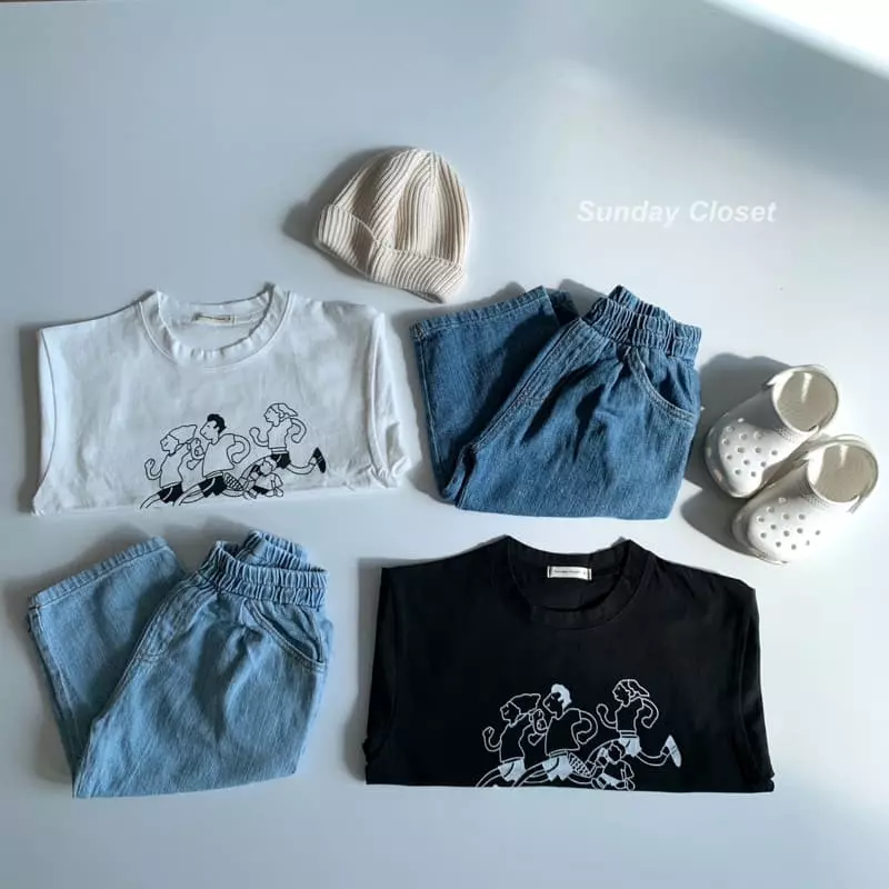 Sunday Closet - Korean Children Fashion - #fashionkids - Boarder Tee - 6