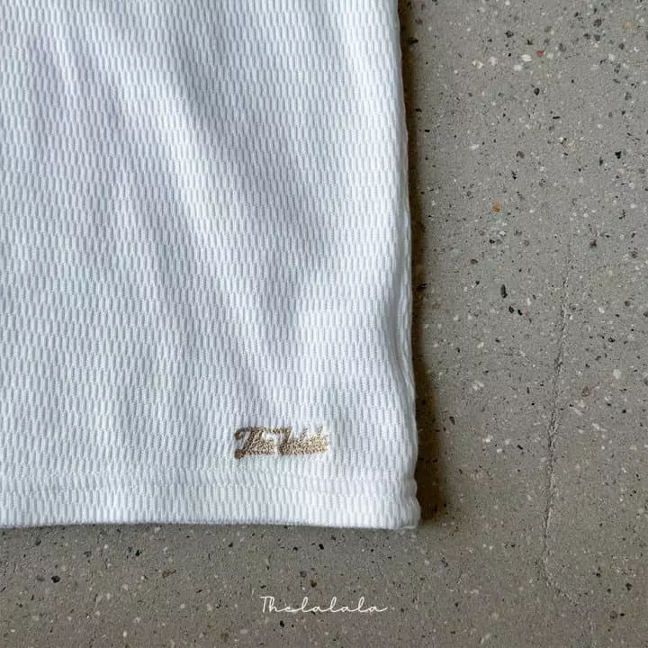 The Lalala - Korean Children Fashion - #stylishchildhood - Summer Waffle Tee - 4