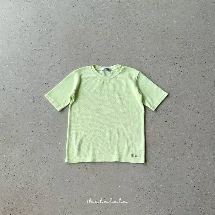 The Lalala - Korean Children Fashion - #childrensboutique - Summer Waffle Tee - 5
