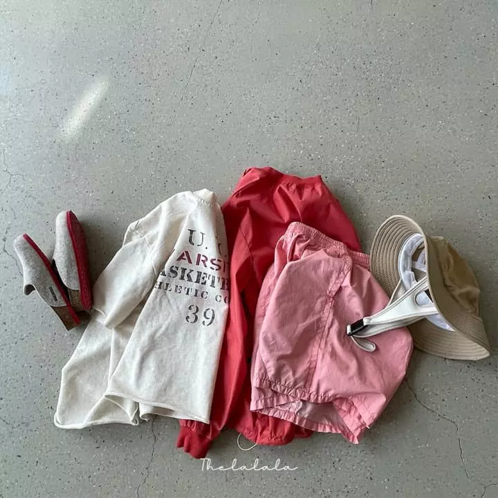 The Lalala - Korean Children Fashion - #kidsshorts - Basket Ball Top Bottom Set - 12