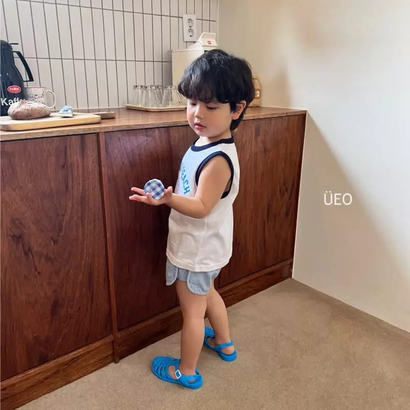 U Eo - Korean Children Fashion - #Kfashion4kids - Hawaii Piping Sleeveless - 9