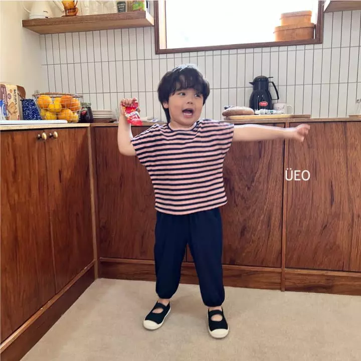 U Eo - Korean Children Fashion - #Kfashion4kids - Stripes Plat Tee - 6