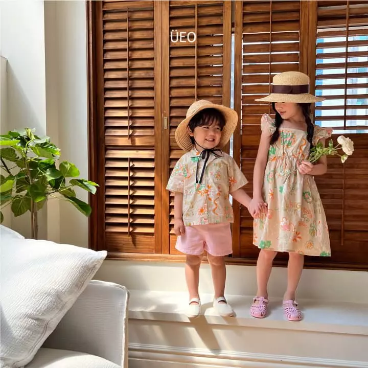 U Eo - Korean Children Fashion - #Kfashion4kids - Smile Hug One-piece - 11