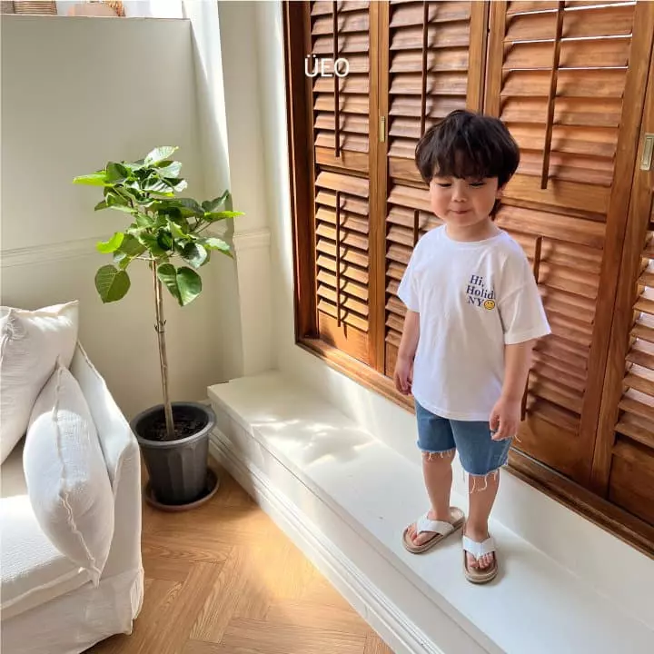 U Eo - Korean Children Fashion - #childofig - New York Smile Tee - 8