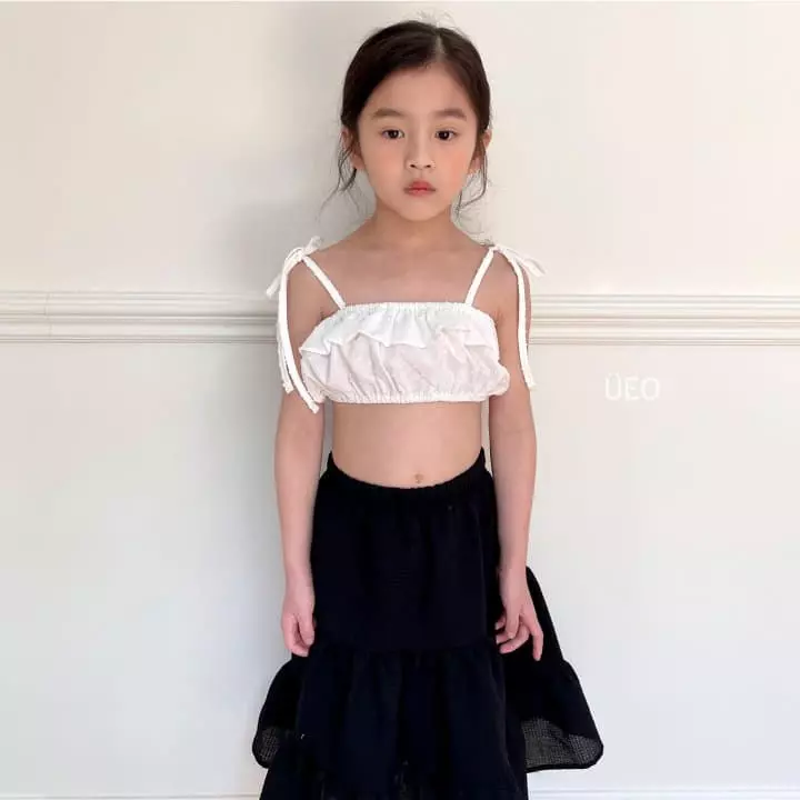 U Eo - Korean Children Fashion - #childofig - Ocean Crop Blouse - 4