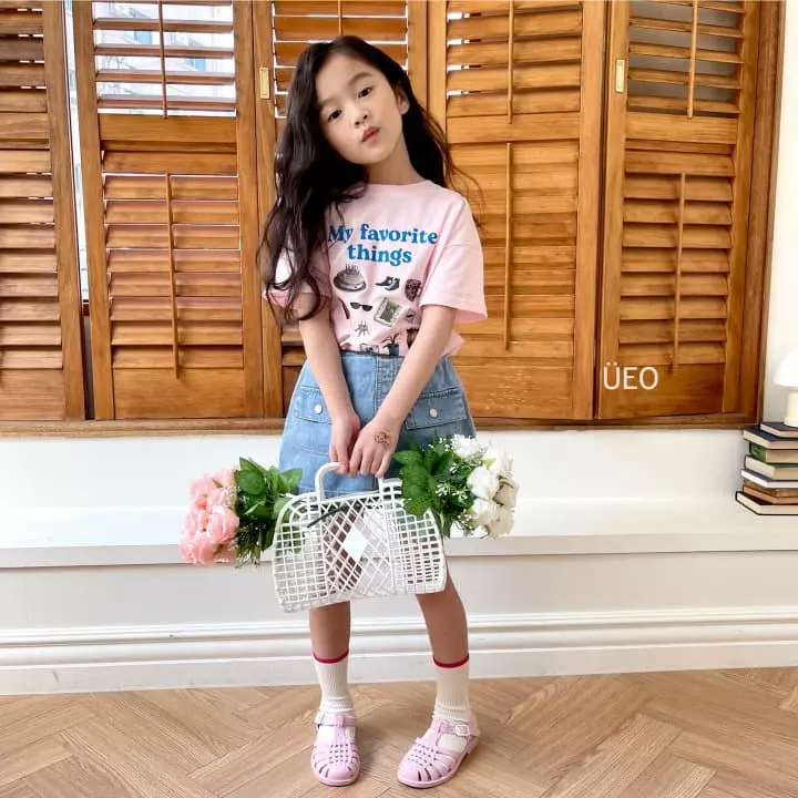 U Eo - Korean Children Fashion - #childrensboutique - Pocket Denim Skirt - 2