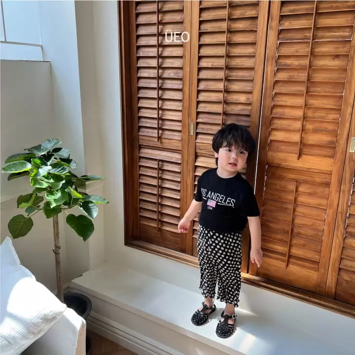 U Eo - Korean Children Fashion - #kidsstore - Flower Pleats Pants - 3