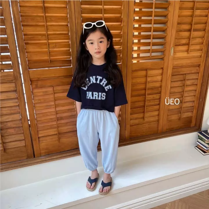 U Eo - Korean Children Fashion - #kidzfashiontrend - Paris Crop Tee - 6