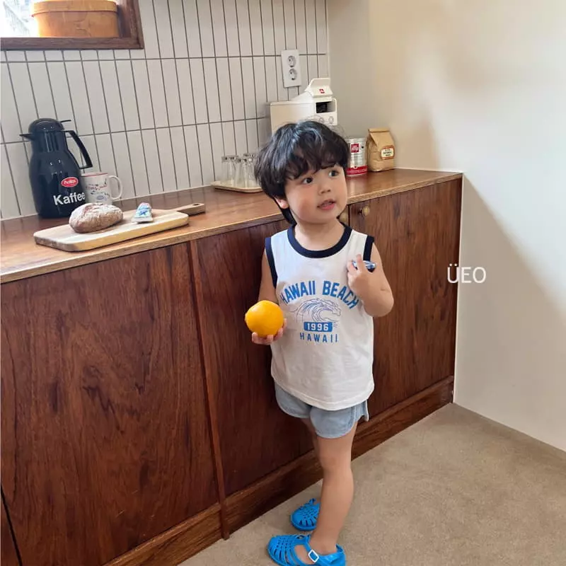 U Eo - Korean Children Fashion - #littlefashionista - Hawaii Piping Sleeveless - 10