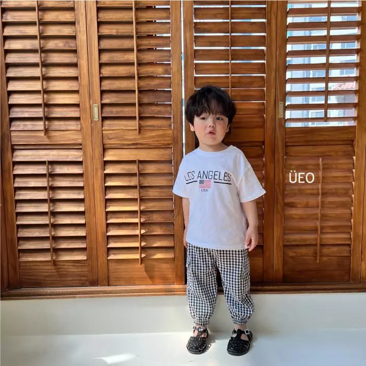 U Eo - Korean Children Fashion - #littlefashionista - LA Tee - 5