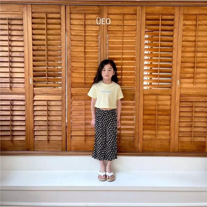 U Eo - Korean Children Fashion - #littlefashionista - Flower Pleats Pants - 6