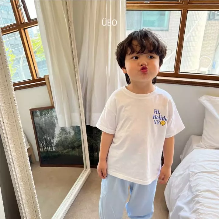 U Eo - Korean Children Fashion - #magicofchildhood - New York Smile Tee - 5