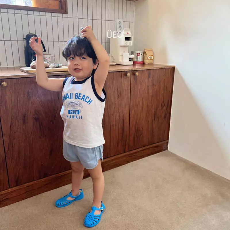 U Eo - Korean Children Fashion - #minifashionista - Hawaii Piping Sleeveless - 12