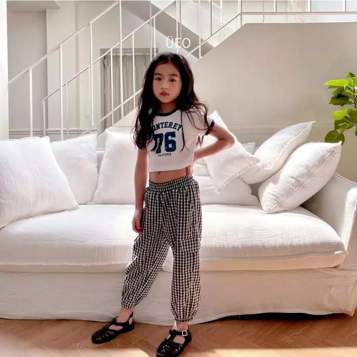 U Eo - Korean Children Fashion - #prettylittlegirls - 76 Crop Tee - 12