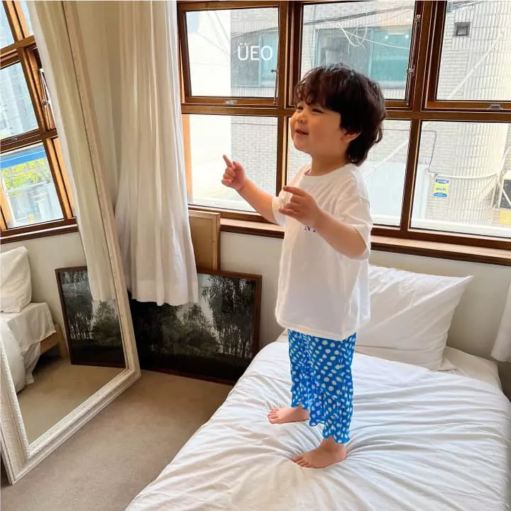 U Eo - Korean Children Fashion - #stylishchildhood - Flower Pleats Pants - 12