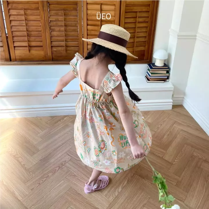 U Eo - Korean Children Fashion - #stylishchildhood - Smile Hug One-piece - 2