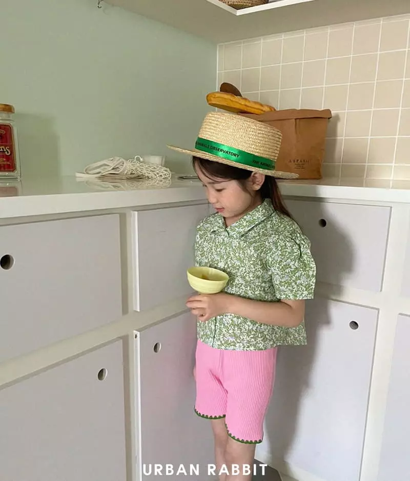 Urban Rabbit - Korean Children Fashion - #Kfashion4kids - Flower Crop Shirt - 8