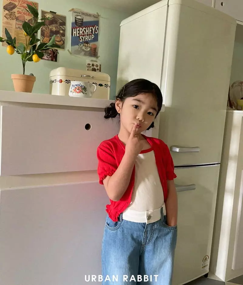 Urban Rabbit - Korean Children Fashion - #childofig - Jenny Crop Cardigan - 3