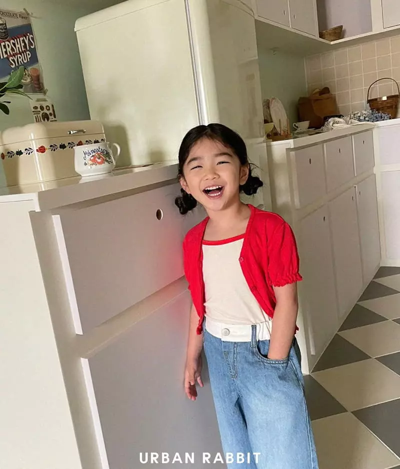 Urban Rabbit - Korean Children Fashion - #childofig - Jenny Crop Cardigan - 4
