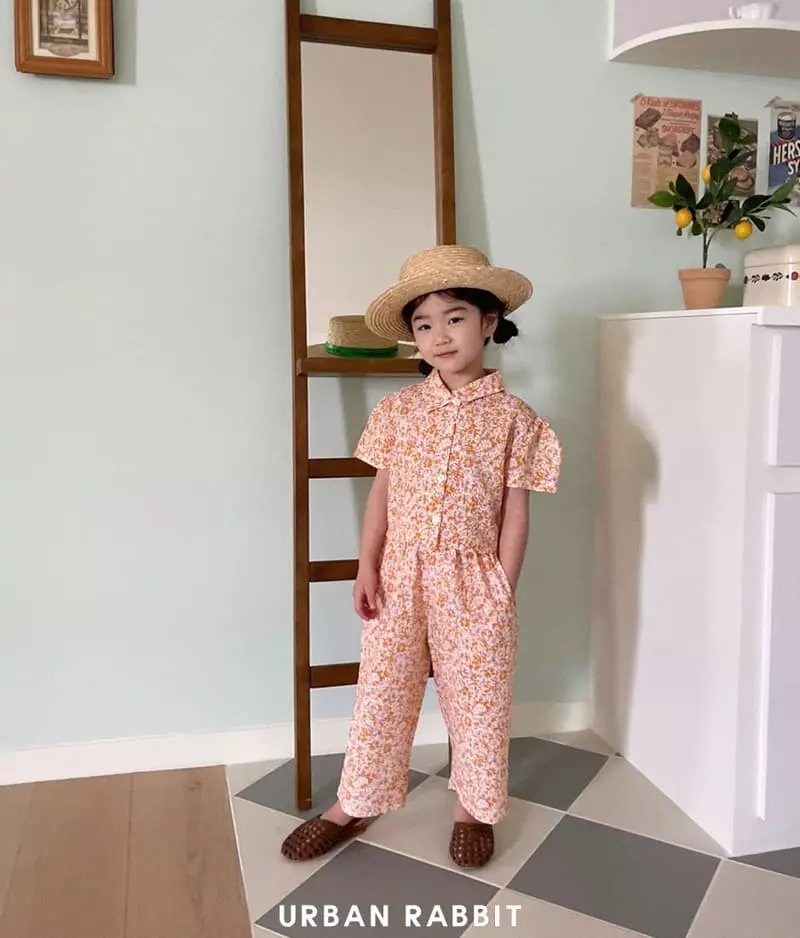 Urban Rabbit - Korean Children Fashion - #designkidswear - Flower Crop Shirt - 2