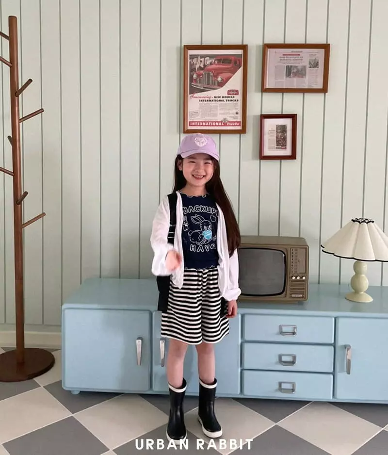 Urban Rabbit - Korean Children Fashion - #discoveringself - Terry Stripes Pants - 12