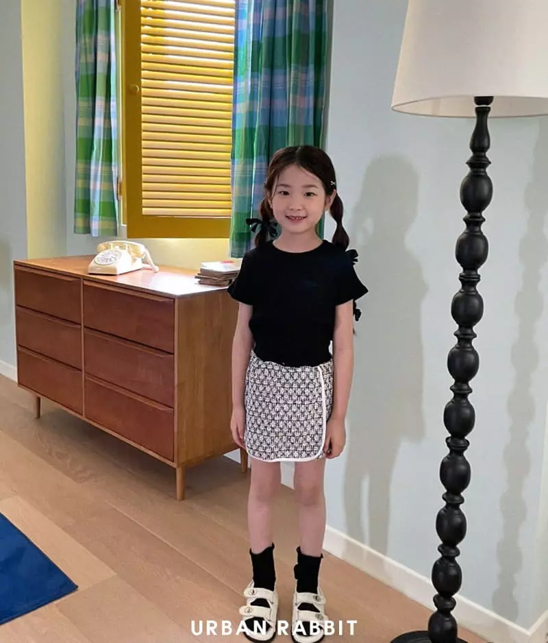 Urban Rabbit - Korean Children Fashion - #kidsshorts - Back Open Crop Tee - 10