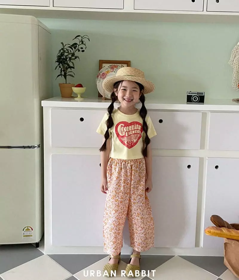 Urban Rabbit - Korean Children Fashion - #fashionkids - Flower Pants - 4