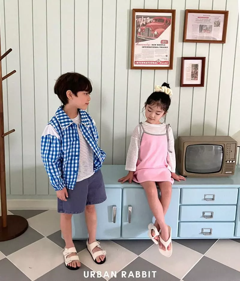 Urban Rabbit - Korean Children Fashion - #kidsstore - Loose Stripes Tee