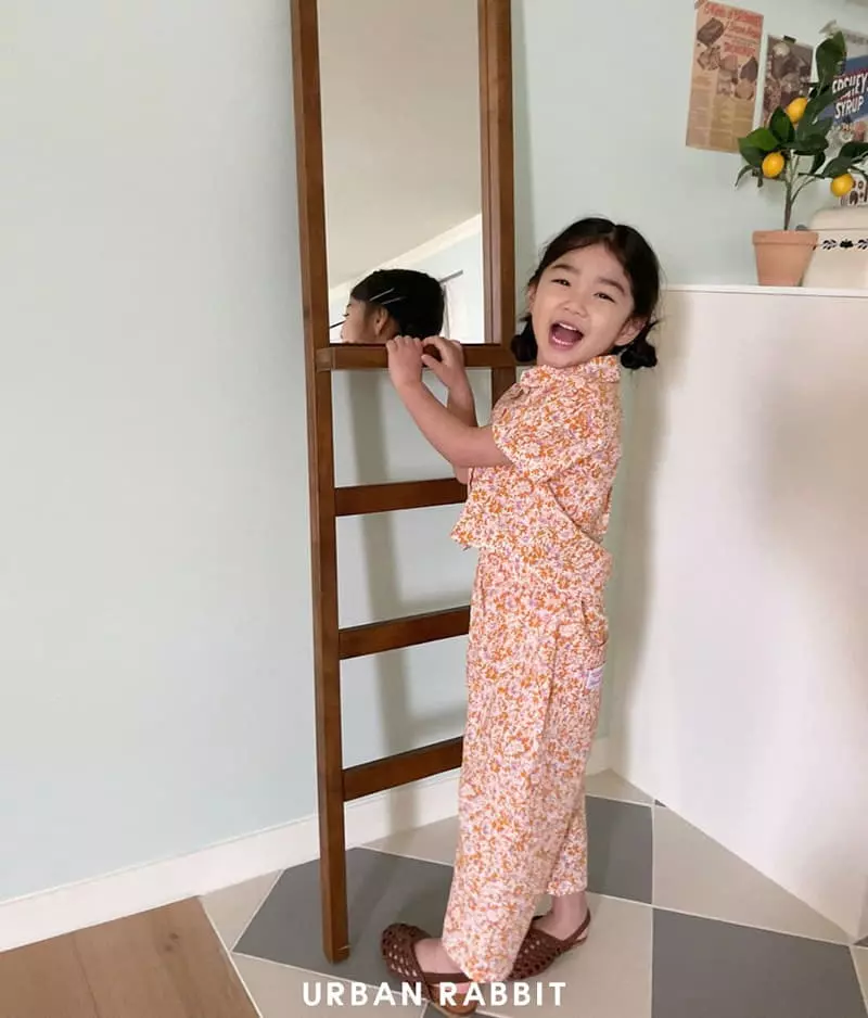 Urban Rabbit - Korean Children Fashion - #littlefashionista - Flower Pants - 8