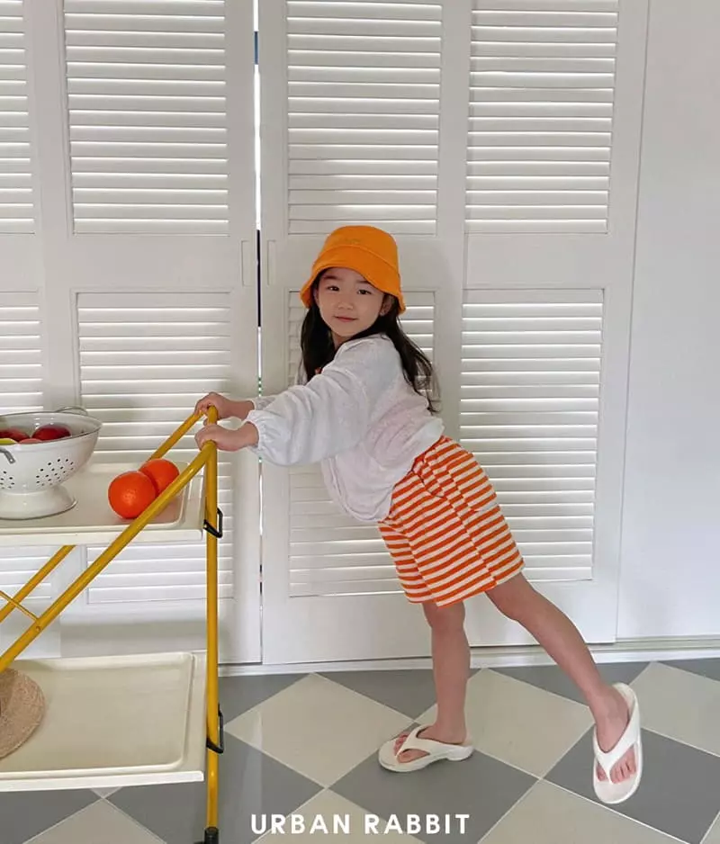 Urban Rabbit - Korean Children Fashion - #magicofchildhood - Terry Stripes Pants - 3