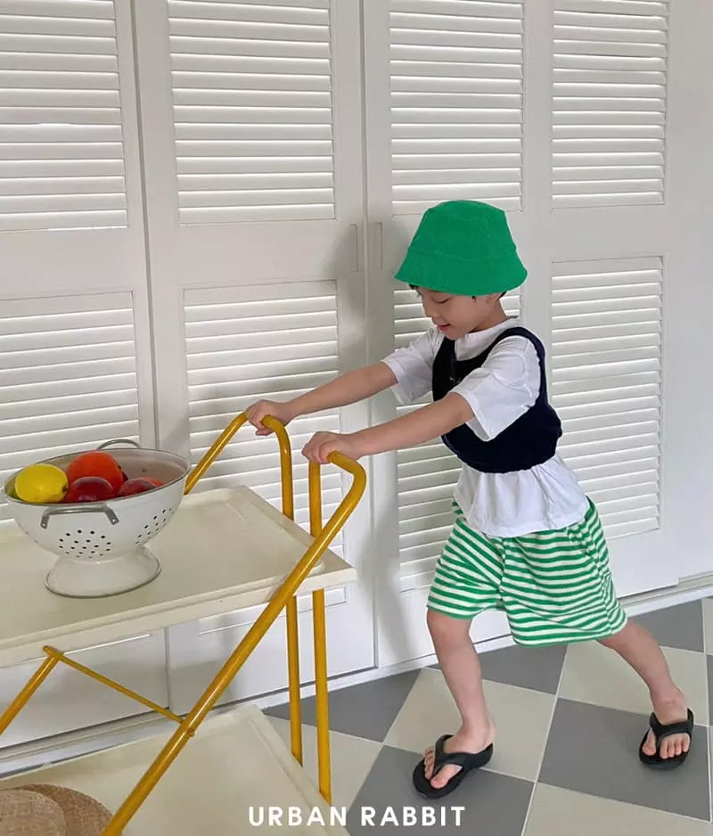 Urban Rabbit - Korean Children Fashion - #magicofchildhood - Terry Stripes Pants - 4