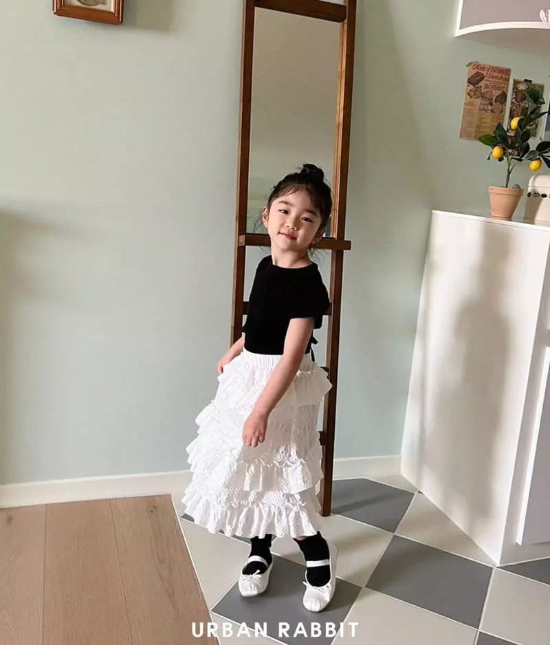 Urban Rabbit - Korean Children Fashion - #minifashionista - Back Open Crop Tee - 2