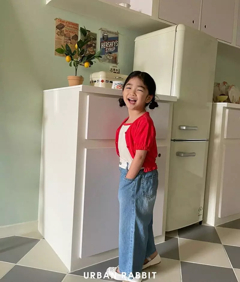Urban Rabbit - Korean Children Fashion - #minifashionista - Jenny Crop Cardigan