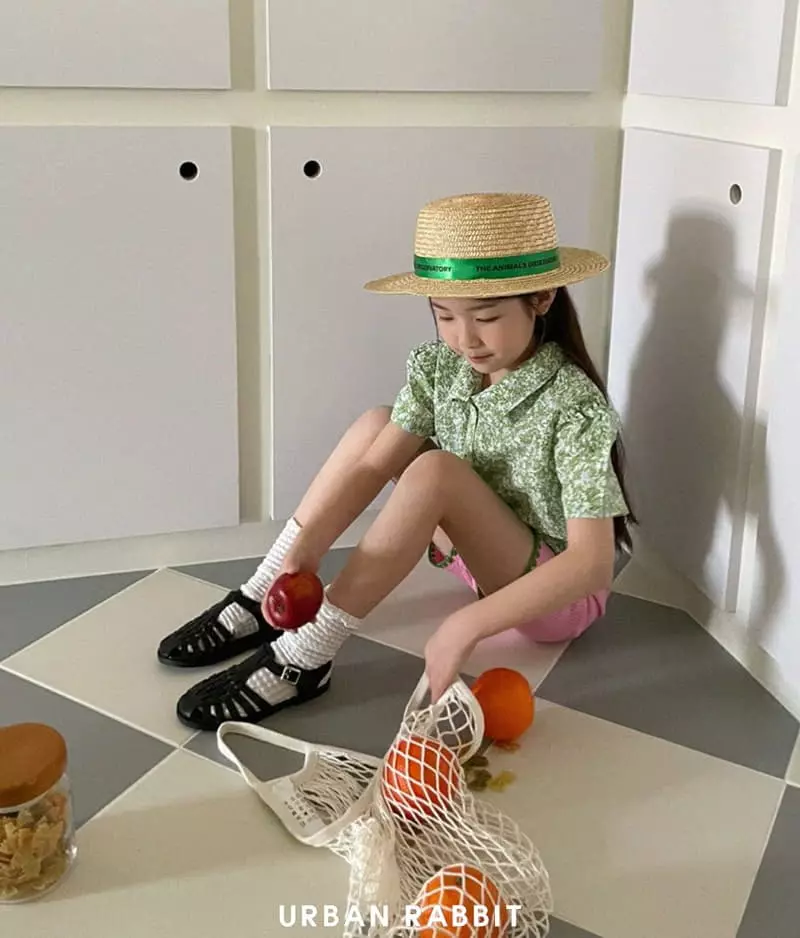 Urban Rabbit - Korean Children Fashion - #minifashionista - Flower Crop Shirt - 11