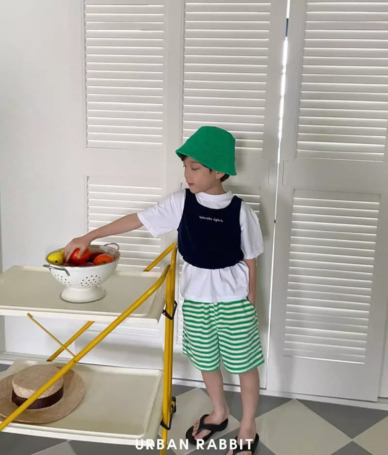 Urban Rabbit - Korean Children Fashion - #prettylittlegirls - Terry Stripes Pants - 5