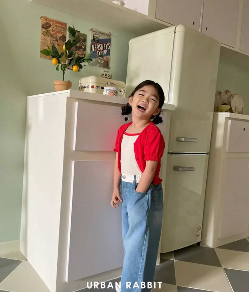 Urban Rabbit - Korean Children Fashion - #prettylittlegirls - Jenny Crop Cardigan - 2
