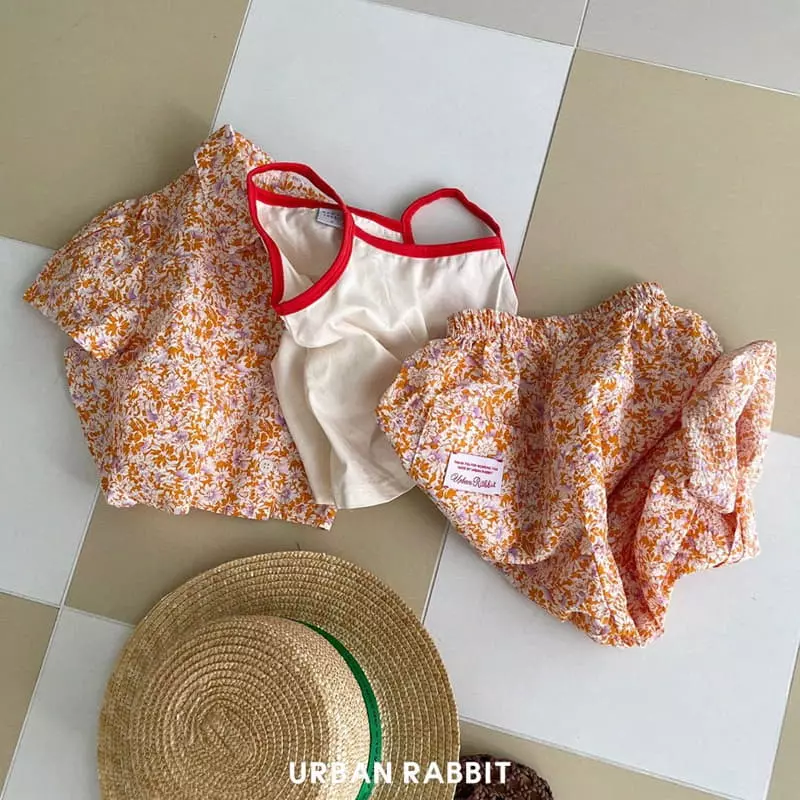 Urban Rabbit - Korean Children Fashion - #todddlerfashion - Flower Pants - 12
