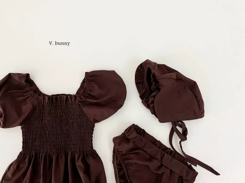 V Bunny - Korean Children Fashion - #childrensboutique - Smocked Swimwear - 7