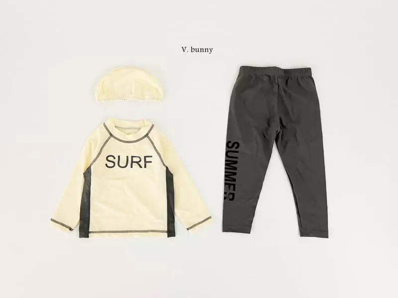 V Bunny - Korean Children Fashion - #prettylittlegirls - Surf Swimwear - 2