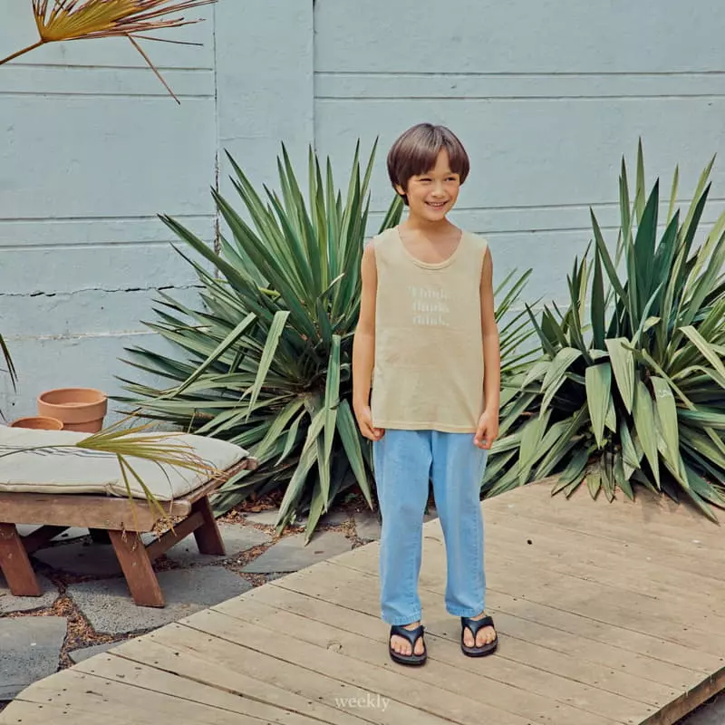 Weekly - Korean Children Fashion - #Kfashion4kids - Think Color Sleeveless - 5