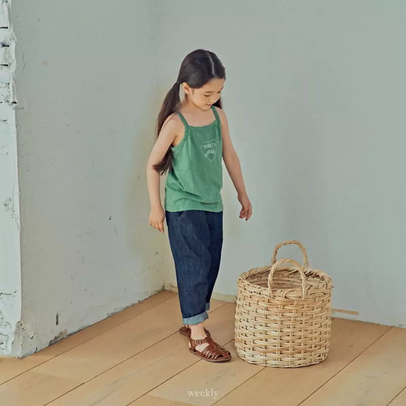 Weekly - Korean Children Fashion - #kidzfashiontrend - Summer Cute Sleeveless - 4